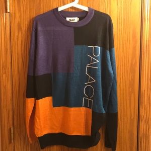 Palace skateboards- Blukko knit sweater.